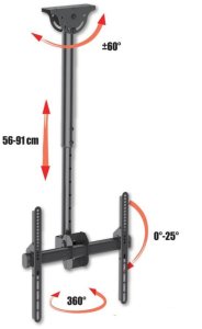 Techly Uchwyt sufitowy ICA-CPLB 944S 32'' - 55'' 2