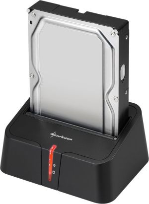 Stacja dokująca Sharkoon 2.5"/3.5" SATA - USB 3.2 Gen 1 QuickPort XT 4