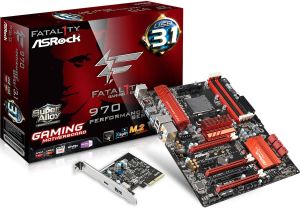 Płyta główna ASRock 970 Performance 3.1, AM3+, DDR3-1033-2400, SATA3, USB 3.0 (GAER18) 1