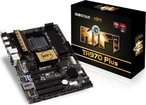 Płyta główna Biostar TA970 PLUS, AM3+, DDR3-800-2133, SATA3, USB 3.0, mSATA, ATX (GAEI06) 2
