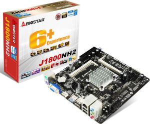 Płyta główna Biostar J1800NH2, Celeron J1800, DDR3-1333, IntelHD, HDMI, SATA2, USB 3.0, MINI ITX (GLII04) 2