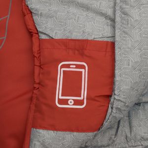 Spokey Śpiwór Shelter Light 922253 mumia czerwono-szary 5