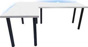 Biurko Daming Model 1 Białe 202 cmx136 cm x 2,8 cm 2