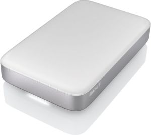 Dysk zewnętrzny HDD Buffalo HDD MiniStation 1 TB Biało-srebrny (HD-PA1.0TU3-EU) 1