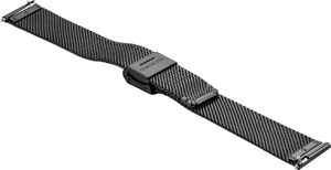 Bisset Bransoleta stalowa do zegarka 16 mm Bisset BM-104/16 Black uniwersalny 3