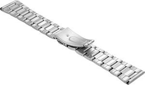 Bisset Bransoleta stalowa do zegarka 22 mm BR-120/22 Silver uniwersalny 3