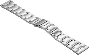 Bisset Bransoleta stalowa do zegarka 22 mm BR-120/22 Silver uniwersalny 4