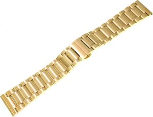Tekla Bransoleta stalowa do zegarka 24 mm Tekla B3.24 Gold uniwersalny 1