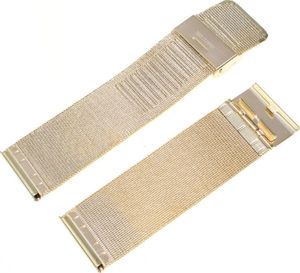 Tekla Bransoleta stalowa do zegarka 26 mm Tekla BC2.26 Gold uniwersalny 3