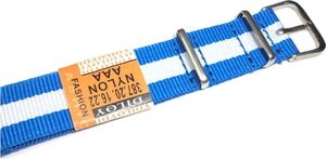 Diloy Nylonowy pasek do zegarka 20 mm Diloy 387.20.16.22 uniwersalny 2