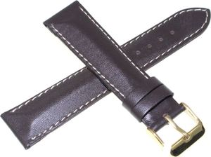 JVD Skórzany pasek do zegarka 20 mm JVD R15802-20-G uniwersalny 3