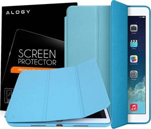 Etui na tablet 4kom.pl Etui Alogy Smart Case do Apple iPad Air 3 2019/ Pro 10.5 Niebieskie + Szkło uniwersalny 7