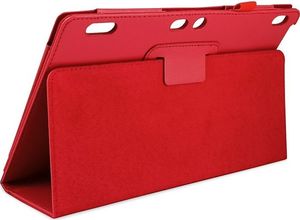 Etui na tablet 4kom.pl Etui Stand Cover Lenovo Tab2 A10-70/ Tab3 10 Plus X70 + szkło + rysik CZERWONE uniwersalny 2