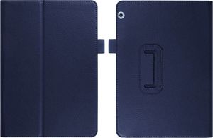 Etui na tablet 4kom.pl Etui Stojak Huawei Mediapad T3 10 9.6'' Granatowe + Szkło uniwersalny 2