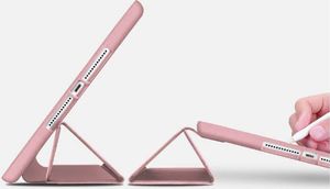 Etui na tablet Alogy Etui Alogy Smart Case do Apple iPad 10.2 2019 7Gen Różowe + Szkło Alogy uniwersalny 7