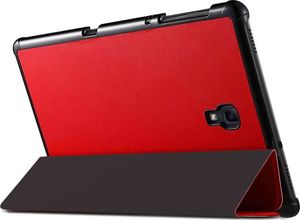 Etui na tablet Alogy Etui Alogy Book Cover Samsung Galaxy Tab A 10.5 T590/T595 Czerwone + Szkło uniwersalny 2