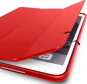 Etui na tablet Alogy Etui Alogy Smart Case Apple iPad 2 3 4 Czerwone + Szkło uniwersalny 2