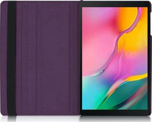 Etui na tablet Alogy Etui Alogy obrotowe do Galaxy Tab A 10.1 2019 T510/ T515 fioletowe uniwersalny 2