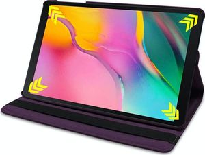 Etui na tablet Alogy Etui Alogy obrotowe do Galaxy Tab A 10.1 2019 T510/ T515 fioletowe uniwersalny 5