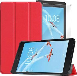 Etui na tablet Alogy Etui Alogy Book Cover do Lenovo Tab E7 7.0 TB-7104F Czerwone + Folia + Rysik uniwersalny 6