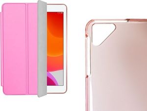 Etui na tablet Alogy Etui obudowa Alogy do Apple iPad 10.2 2019 Różowe uniwersalny 3