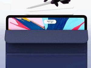 Etui na tablet Alogy Etui obudowa Alogy Magnetic Case do Apple iPad Pro 11 2020 Granatowe uniwersalny 2