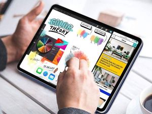 Etui na tablet Alogy Etui obudowa Alogy Magnetic Case do Apple iPad Pro 11 2020 Granatowe uniwersalny 6