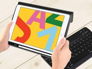 Alogy Etui Alogy Smart Case klawiatura bluetooth do Apple iPad 10.2 2019 (7Gen) uniwersalny 8