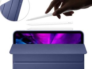 Etui na tablet Alogy Etui obudowa Alogy Smart Case do Apple iPad Pro 11 2020 Granatowe uniwersalny 2