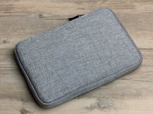 Etui na tablet Alogy Etui na tablet do 10 cali pokrowiec Alogy miękki uniwersalny Jasny szary uniwersalny 4