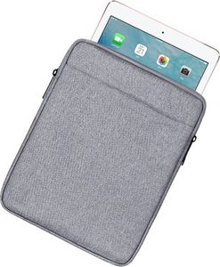 Etui na tablet Alogy Etui na tablet do 10 cali pokrowiec Alogy miękki uniwersalny Jasny szary uniwersalny 5