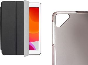 Etui na tablet Alogy Etui obudowa Alogy do Apple iPad 10.2 2019 Black + Folia + Rysik uniwersalny 3