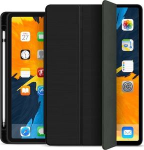 Etui na tablet Alogy Etui obudowa Alogy Smart Case do Apple iPad Pro 11 2020 czarne + Szkło uniwersalny 2
