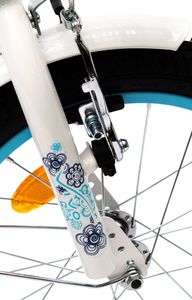 Vivo Rower dziecięcy FLOWER 16 błękitno-biały 3