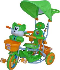 Arti Rower trójkołowy T-30 2830 Wiewiórka zielono-żółty Uniwersalny 1