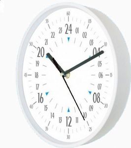 Atrix Biały 24-godzinny zegar ścienny Atrix ATE2015WH24C uniwersalny 1