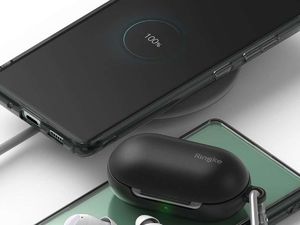 Ringke Etui ochronne obudowa Ringke Fusion do Samsung Galaxy S20 FE Smoke Black + Szkło 3mk uniwersalny 4