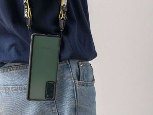 Ringke Etui ochronne obudowa Ringke Fusion do Samsung Galaxy S20 FE Smoke Black + Szkło 3mk uniwersalny 8