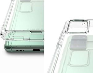 Ringke Etui obudowa Ringke Fusion do Samsung Galaxy S20 FE Matte Clear + Szkło 3mk uniwersalny 5