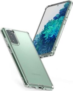 Ringke Etui ochronne obudowa Ringke Fusion do Samsung Galaxy S20 FE Clear + Szkło 3mk uniwersalny 3