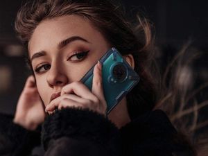 Ringke Etui Ringke Fusion X do Pocophone F2 Pro/Redmi K30 Pro Space Blue + Szkło Alogy uniwersalny 8