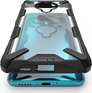 Ringke Etui Ringke Fusion X do Pocophone F2 Pro/Redmi K30 Pro Black + Szkło Alogy uniwersalny 4