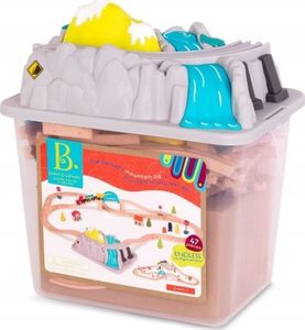 Ardo Górska kolejka zestaw z drewnianymi torami 3+ B.Toys 1