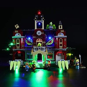 BRIKSMAX Zestaw oświetlenia BRIKSMAX Led do Lego Hidden Side Nawiedzona szkoła Newbury, kompatybilny z modelem klocków Lego 70425 - bez zestawu Lego 1