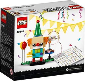 LEGO BrickHeadz Klaun z urodzinowego przyjęcia (40348) 4