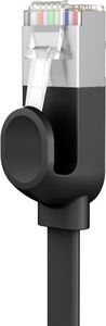 Baseus Płaski kabel sieciowy Baseus High Speed, Ethernet RJ45, Gigabit, Cat.6, 5m (czarny) 5