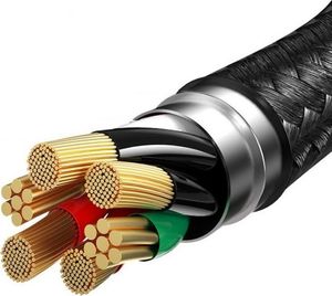 Kabel USB Baseus USB-A - USB-C, microUSB, Lightning 1.2 m Zielony (107700) 18