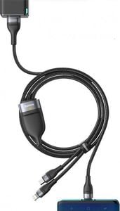 Kabel USB Baseus USB-A - USB-C, microUSB, Lightning 1.2 m Zielony (107700) 21
