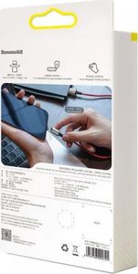 Kabel USB Baseus Kabel magnetyczny micro USB Baseus Zinc 1.5A 2m (czarny) 9