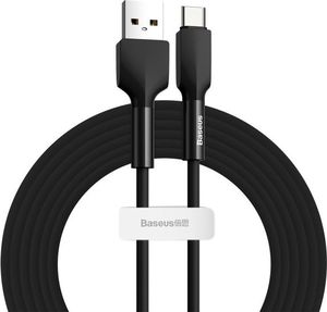 Kabel USB Baseus Kabel USB-C Baseus Silica Gel, 2A, 2m (czarny) 1